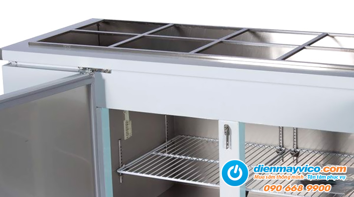 Tổng quan Bàn mát salad Kistem KIS-XDB15R 1m5