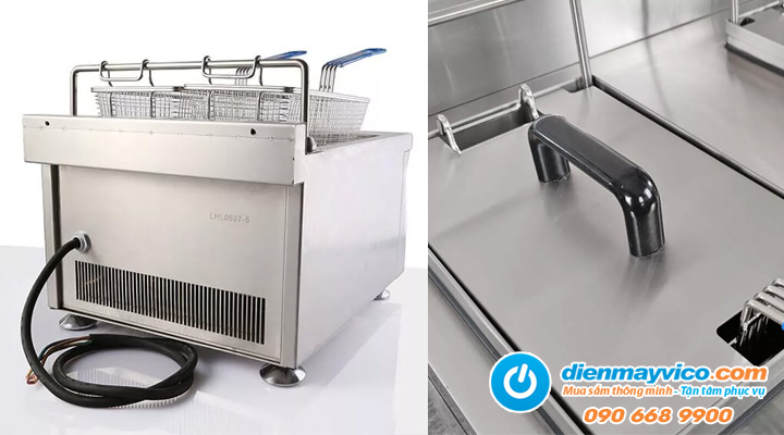 Tổng quan Bếp chiên nhúng đôi Lestov LT-TZL-B105