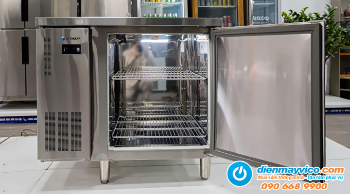 Tổng quan về Bàn mát 1 cánh inox Icymax ICR-1S096 0.9m