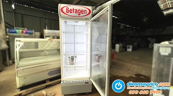 Giới thiệu tổng thể Thanh lý tủ mát 1 cánh kính Alaska LC-933C 460L