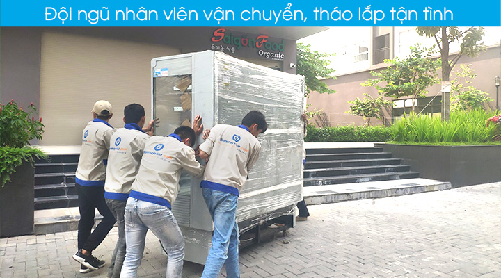 Vận chuyển chu đáo khi thu mua thanh lý