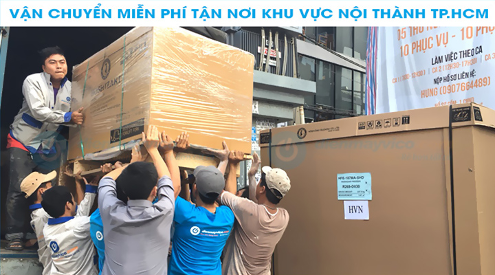 Vận chuyển miễn phí tại TpHCM