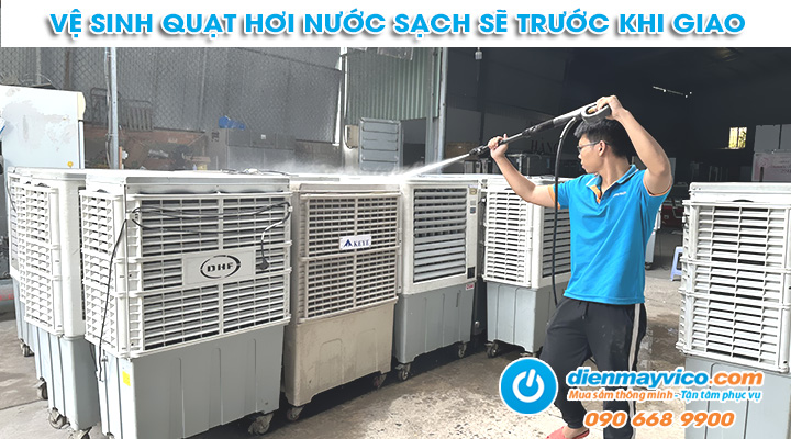 Vệ sinh quạt hơi nước