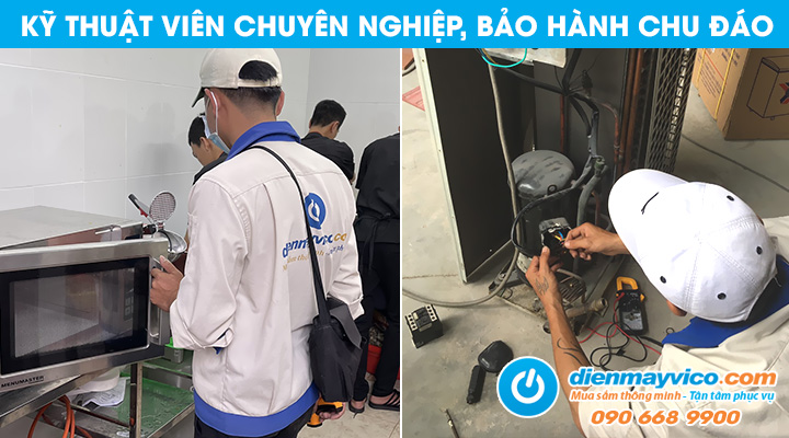 Vi Co bảo hành máy xay thực phẩm công nghiệp