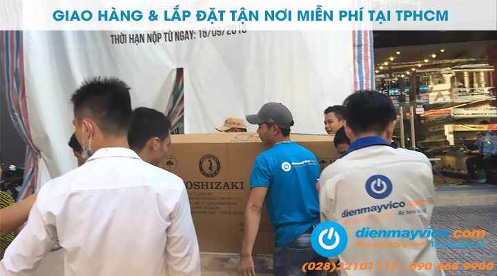 Vi Co giao hàng & lắp đặt tận nơi