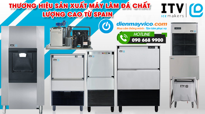 Nâng Tầm Chuẩn Đá Sạch Và Tối Ưu Hiệu Suất Cho Mọi Nhu Cầu Với Thương Hiệu Máy Làm Đá ITV Đến Từ Spain