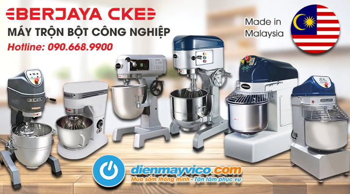 Máy Trộn Bột Berjaya – Một Trong Những Thiết Bị Hữu Ích Dành Cho Ngành Làm Bánh