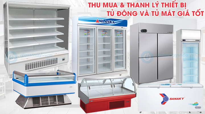 Dịch vụ thu mua & thanh lý các thiết bị tủ đông tủ mát giá tốt với chất lượng đảm bảo