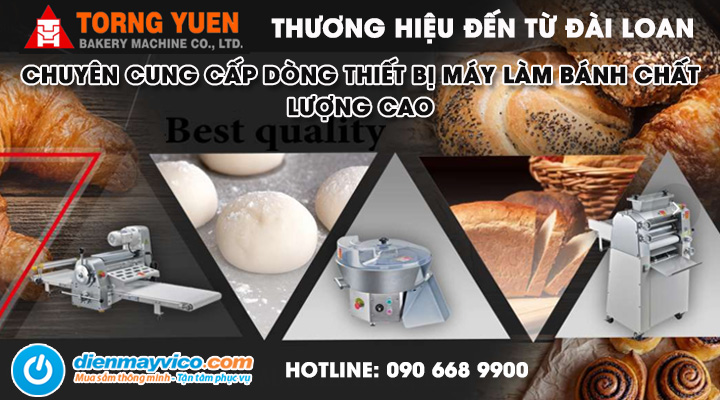 Torng Yuen Và Dòng Thiết Bị Máy Làm Bánh Chất Lượng Cao Đến Từ Đài Loan