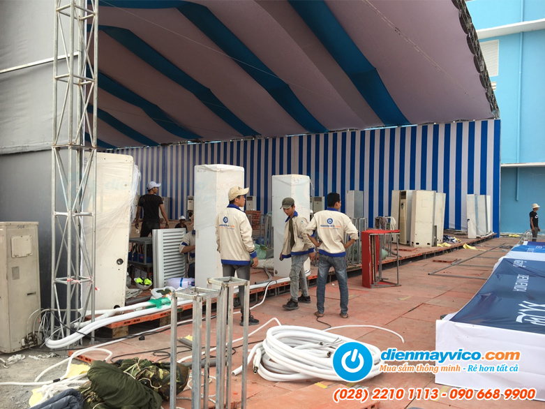 Cho thuê máy lạnh 1hp - 1000hp