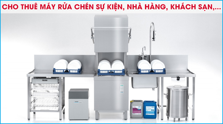 Dịch vụ cho thuê máy rửa chén chất lượng với giá tốt, phục vụ trọn gói từ A đến Z