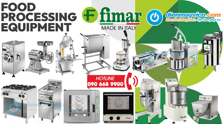 Fimar – Nhà Sản Xuất Dòng Thiết Bị Phục Vụ Ăn Uống Chuyên Nghiệp Hàng Đầu Italy