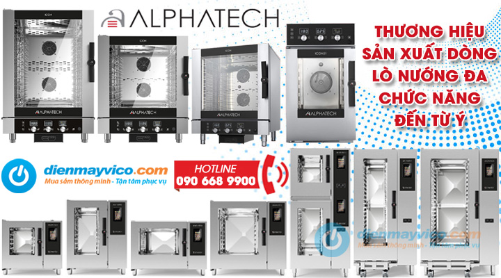 Alphatech – Chuyên Gia Sản Xuất Dòng Lò Nướng Đa Chức Năng Cho Các Bếp Chuyên Nghiệp Đến Từ Ý