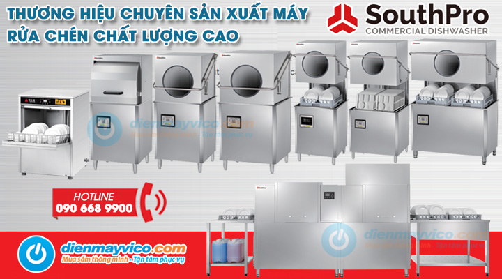 Máy Rửa Chén Công Nghiệp SouthPro: Nâng Tầm Hiệu Suất Rửa Và Tiết Kiệm Chi Phí Vận Hành Cho Các Bếp Chuyên Nghiệp
