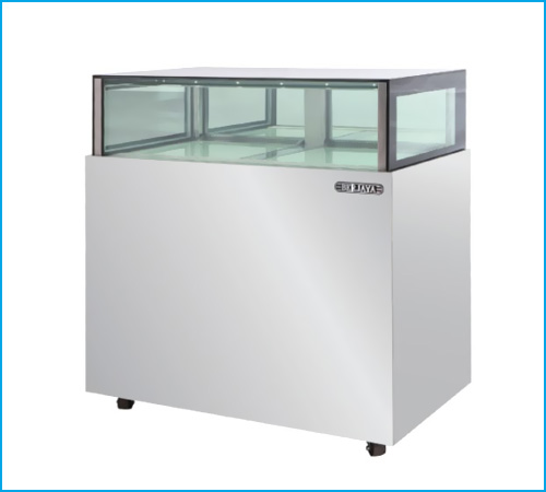 Tủ bánh kem kính vuông 1 tầng Berjaya RDS-M-12 1m2