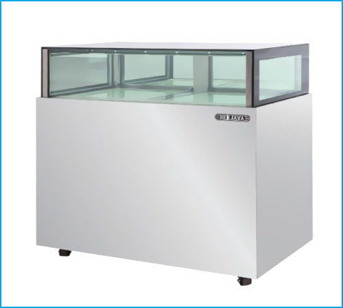 Tủ bánh kem kính vuông 1 tầng Berjaya RDS-M-15 1m5