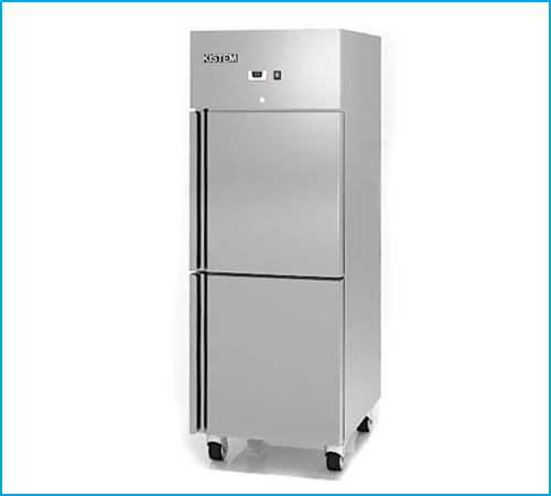 Tủ mát inox 2 cánh Kistem KIS-XFGN25R quạt gió