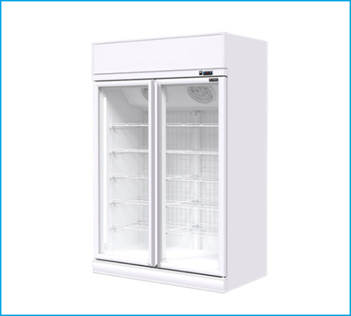 Cho thuê tủ đông đứng 2 cánh kính trọn gói giá rẻ