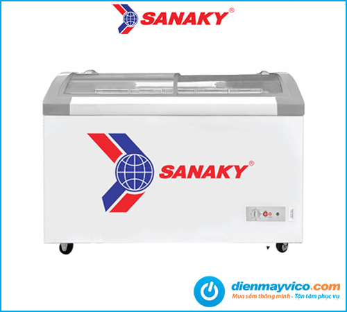 Tủ đông kính cong Sanaky VH-482KB 350 lít