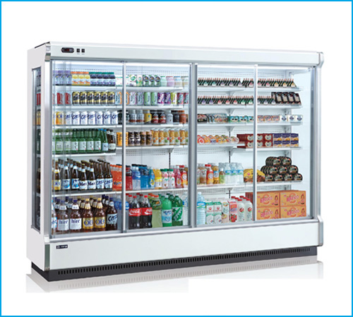 Tủ mát trưng bày nhiều ngăn cửa trượt OPO SMM5D2