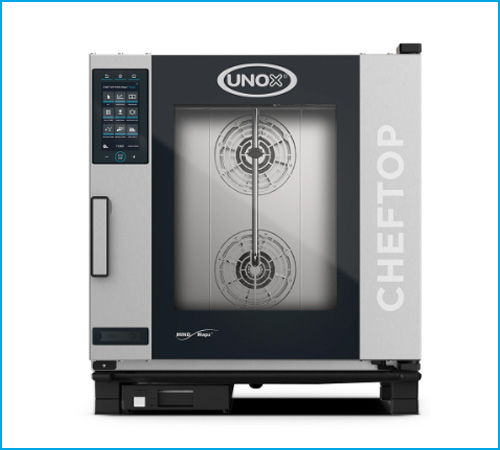Lò nướng hấp đa năng Unox CHEFTOP MIND.Maps™ PLUS 7 Khay