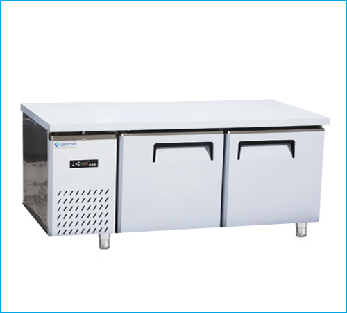 Bàn inox tùy chỉnh đông mát Lightcool 294L 1m5 Quạt lạnh