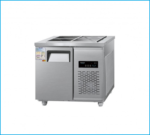 Bàn mát salad 0.9m Grand Woosung CWSM-090RB full khay