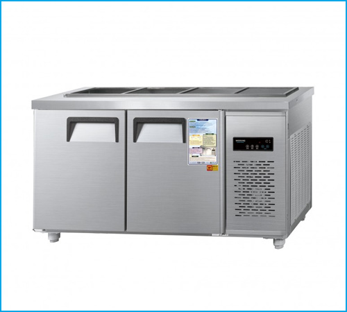 Bàn mát salad 1m5 Grand Woosung CWSM-150RBT half khay