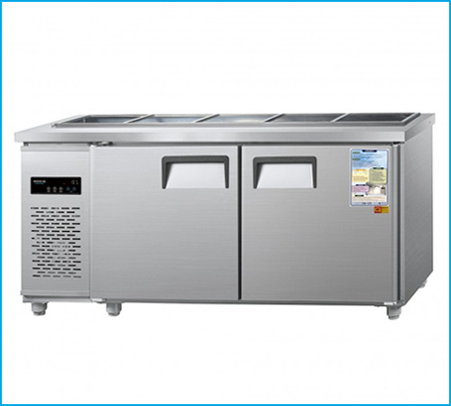 Bàn mát salad 1m8 Grand Woosung CWSM-180RBT half khay