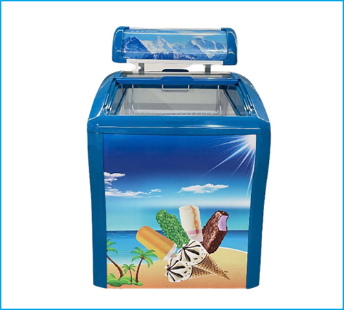 Tủ đông kính lùa cong Lightcool SD-148Y 148L