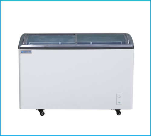 Tủ đông kính lùa cong Lightcool SD-418Y 328L