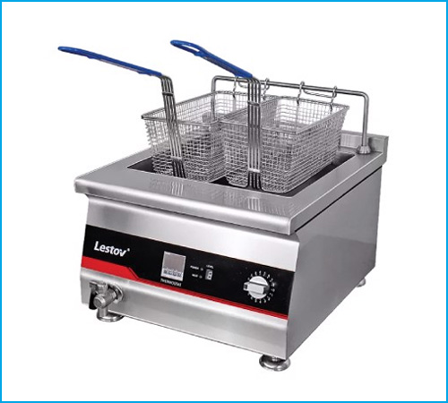 Bếp chiên nhúng đôi Lestov LT-TZL-B105 13.3L