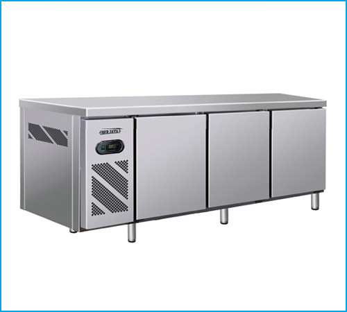 Bàn đông mát 3 cánh inox Berjaya BS 3D2C1F8/Z 2m4