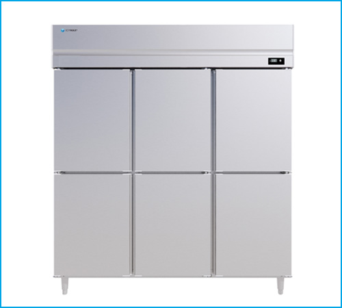 Tủ đông đứng 6 cánh inox Icymax IUF-6S188 1750L