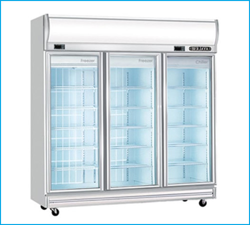 Tủ đông mát 3 cánh kính Berjaya 3D/D2F1C-SM