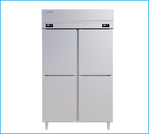 Tủ đông mát đứng 4 cánh inox Icymax IUFR-4S128 1100L