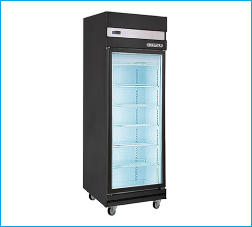 Tủ mát 1 cánh kính Berjaya 1D/DC-BBH-1 màu đen