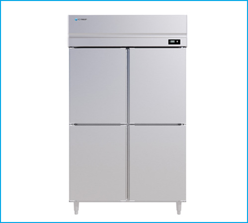 Tủ mát đứng 4 cánh inox Icymax IUR-4S128 1100L