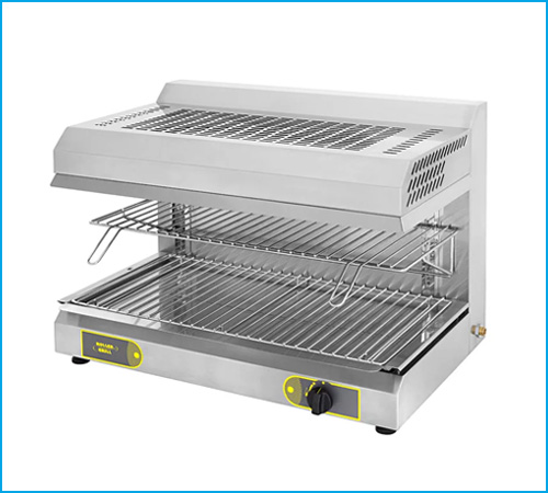 Lò nướng Salamander Roller Grill SGF 800 dùng gas