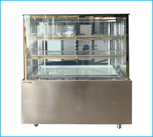 Thanh lý tủ bánh kem kính vuông 1m2 Vinacool AC-250TB
