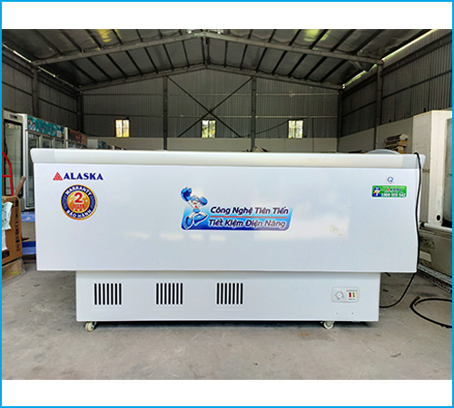 Thanh lý tủ đông nằm kính lùa cong Alaska SC-7W 532L