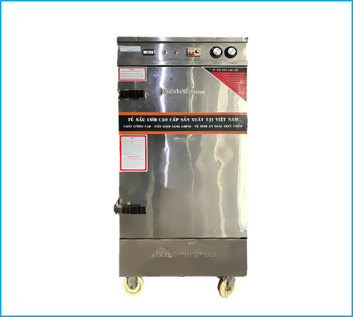 Thanh lý tủ nấu cơm công nghiệp Vinaki 10 khay dùng điện
