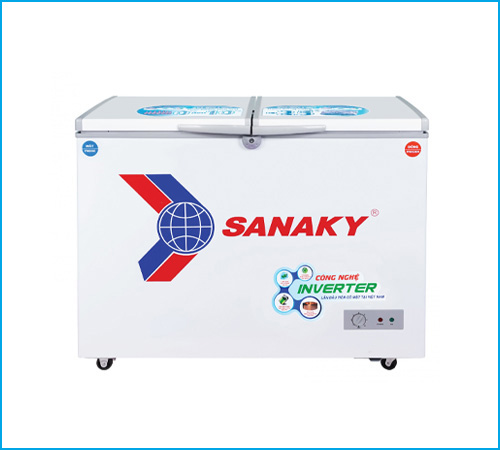 Tủ đông mát Sanaky VH-2599W3 Inverter 195Lít