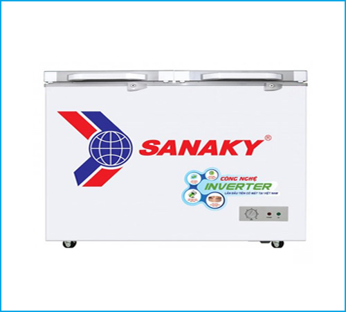 Tủ đông kính cường lực Sanaky Inverter VH-4099A4K 305 lít